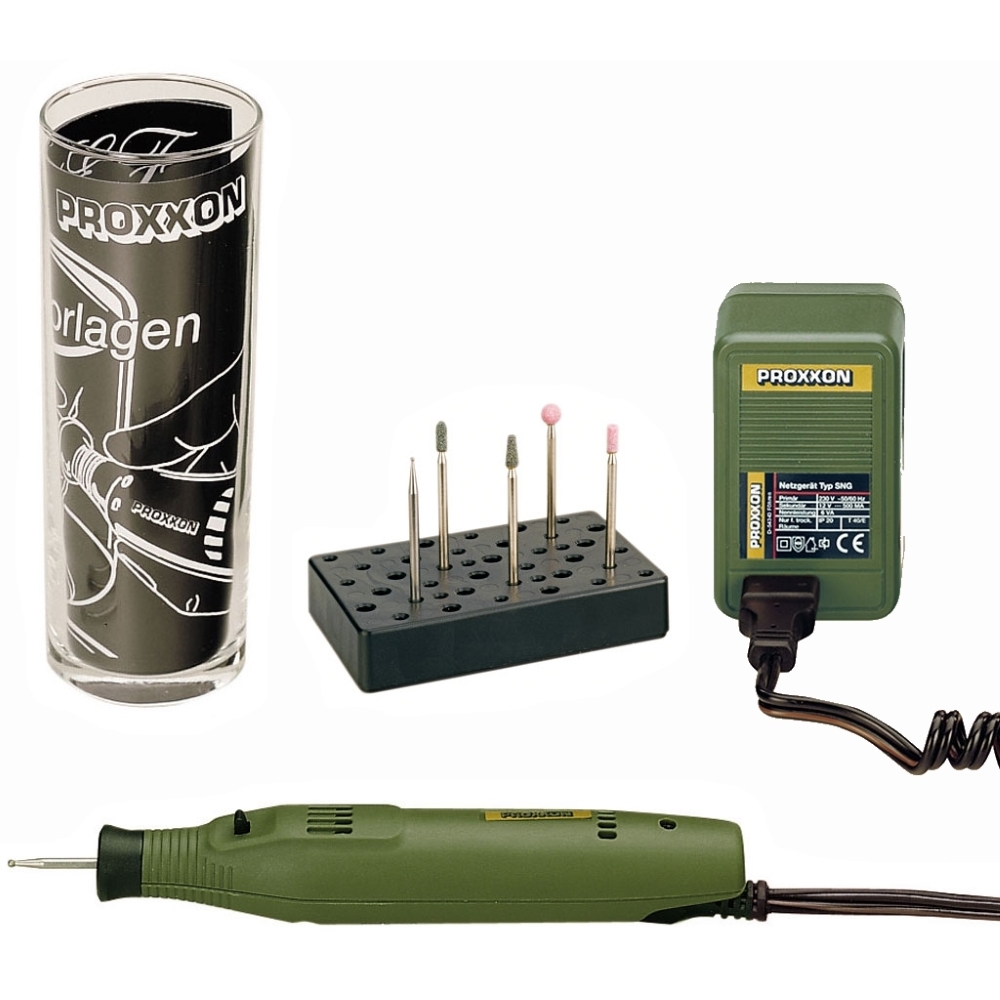 Kit complet pentru gravura pe sticla
