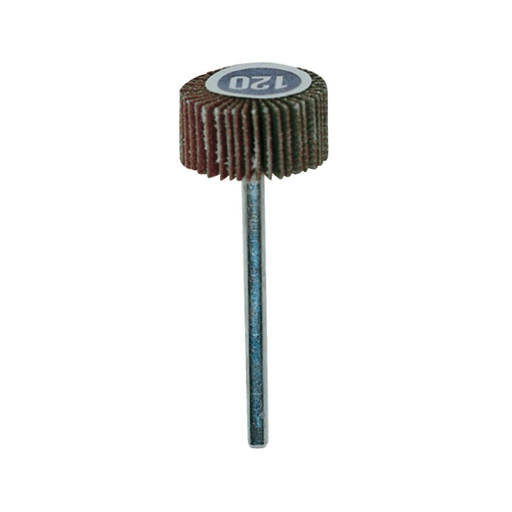 Rotary flap wheel sander, 20 x 10 mm, 120 grit