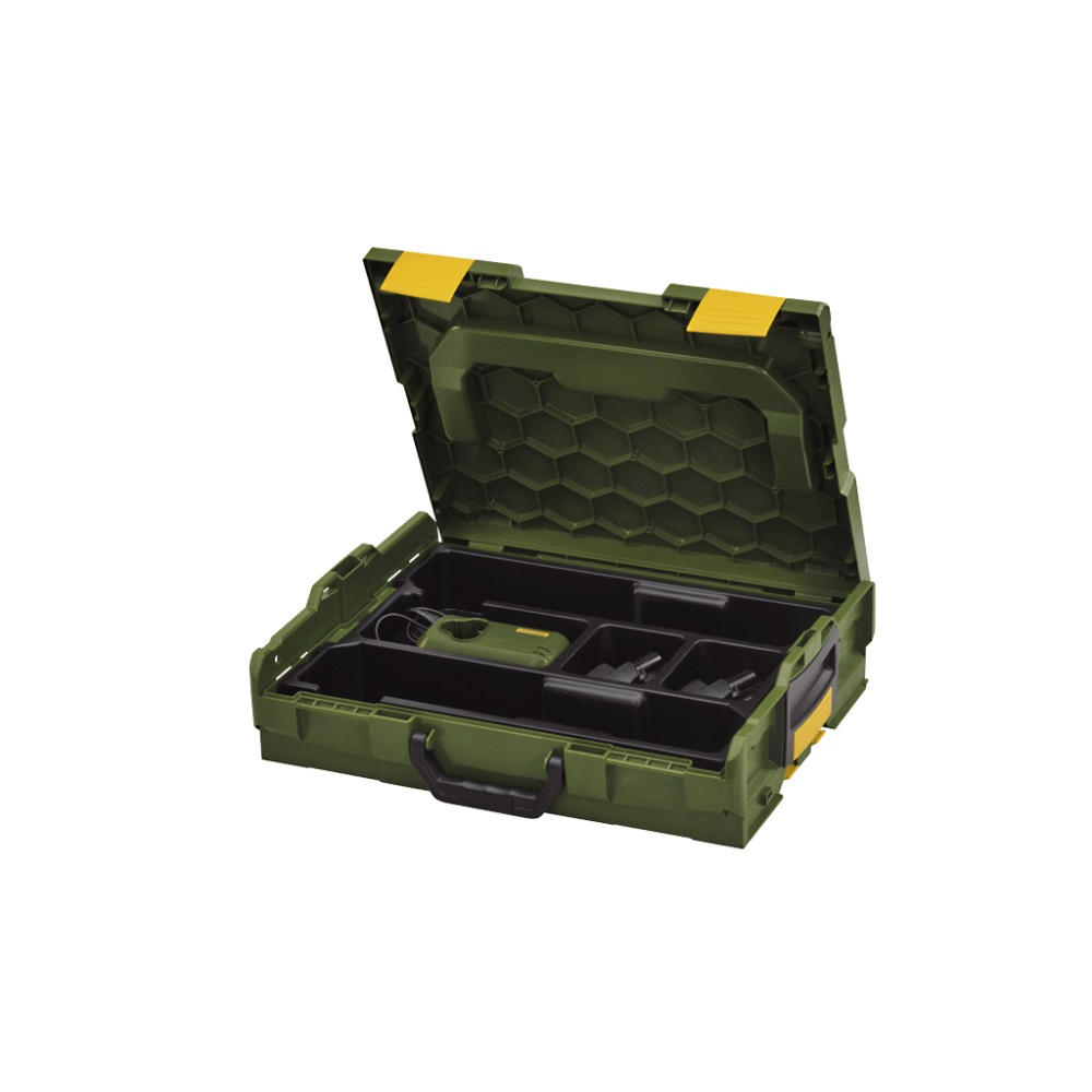 Trusa L-BOXX cu doi acumulatori lithium-ion si incarcator rapid
