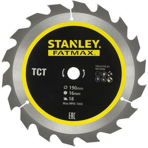 Disc fierastrau d190x16x18T STA15370