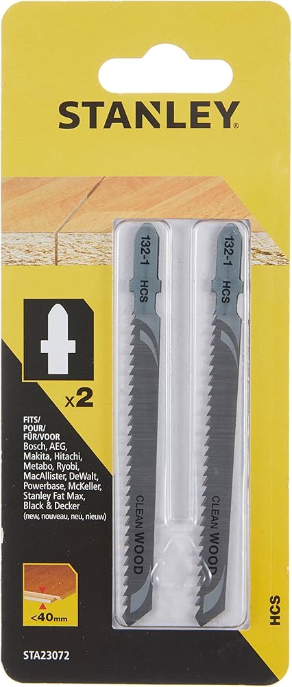 Lama fierastrau vertical HCS 40mm STA23072
