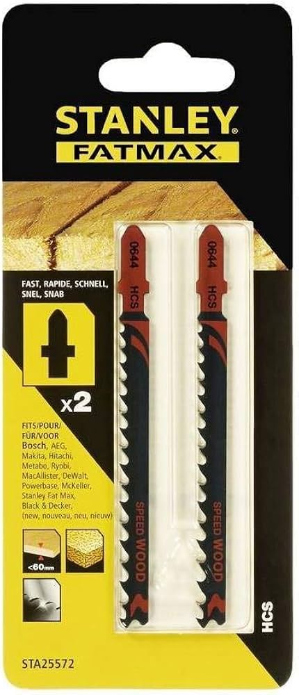Lama fierastrau vertical HCS 60mm STA25572