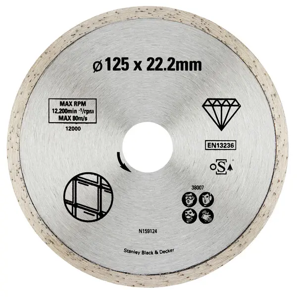 Disc diamantat Ceramica d125 STA38007