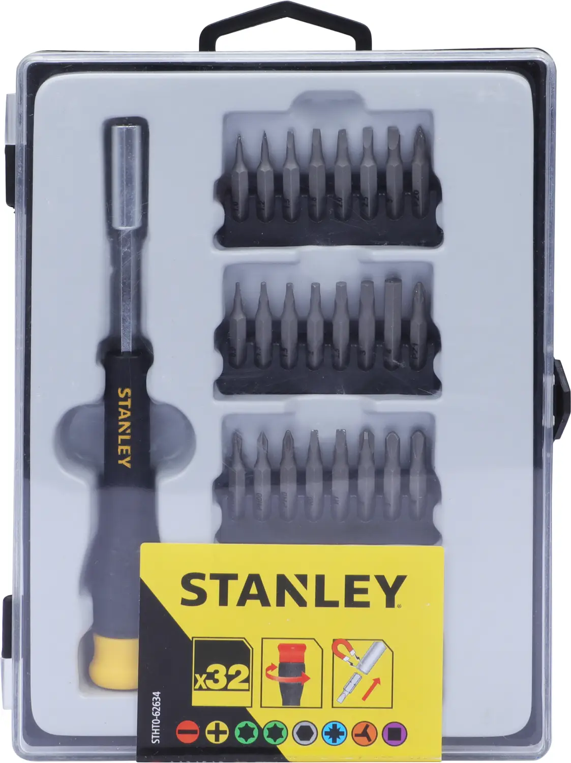 Set surubelnita de precizie hexagonale 32 buc STHT0-