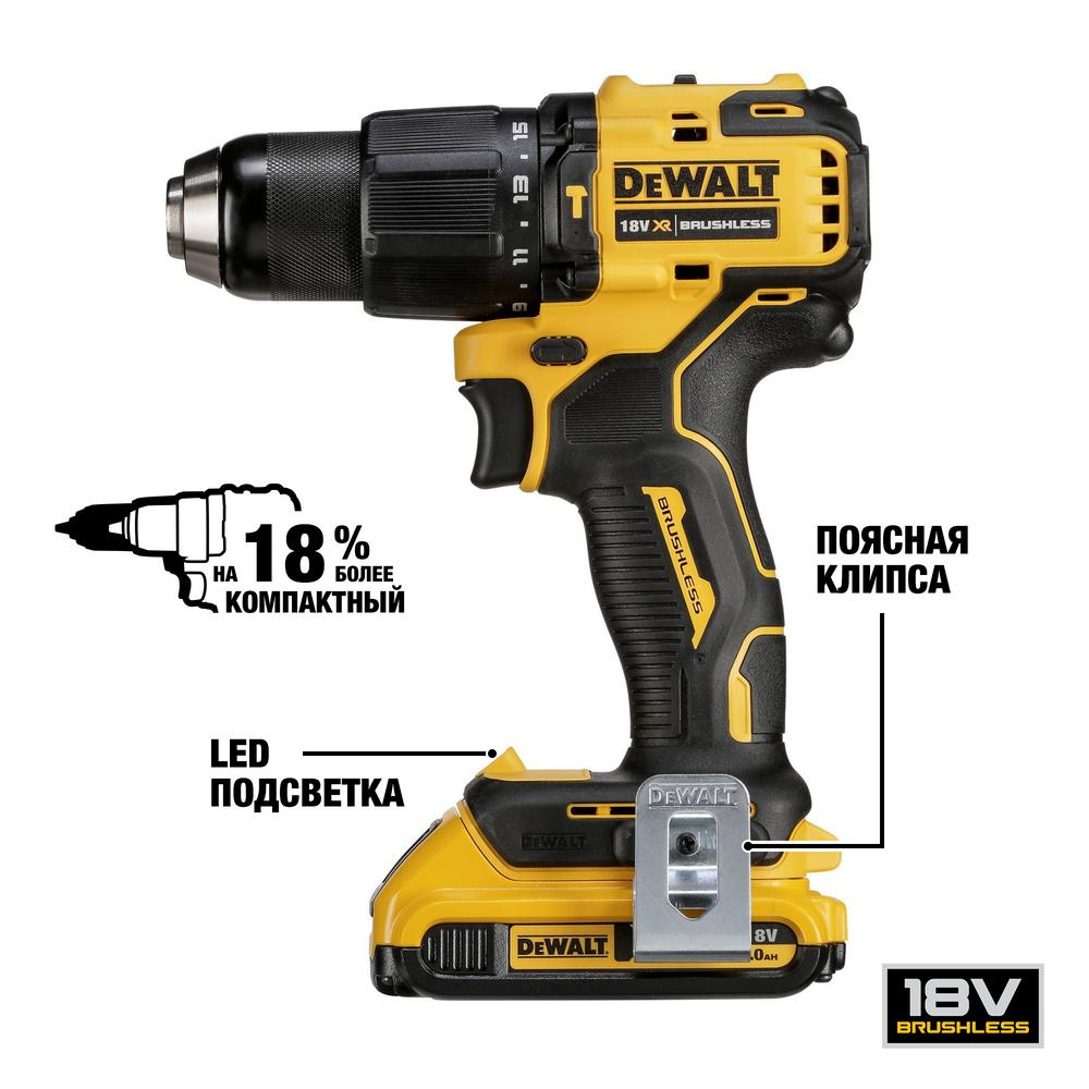 Masina de gaurit si insurubat DeWALT DCD709D2T-QW