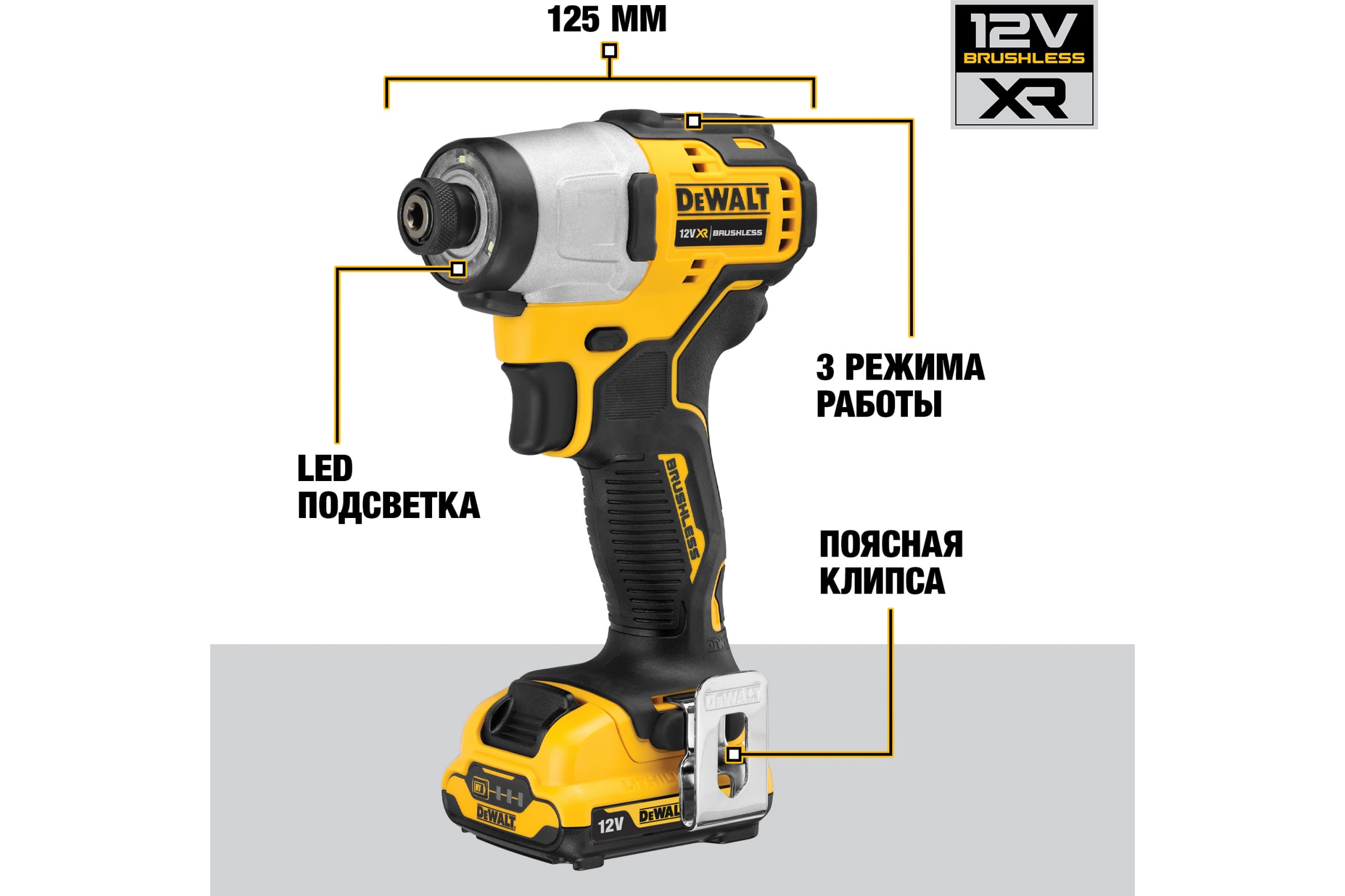Masina de gaurit si insurubat cu impuls DeWALT DCF801D2
