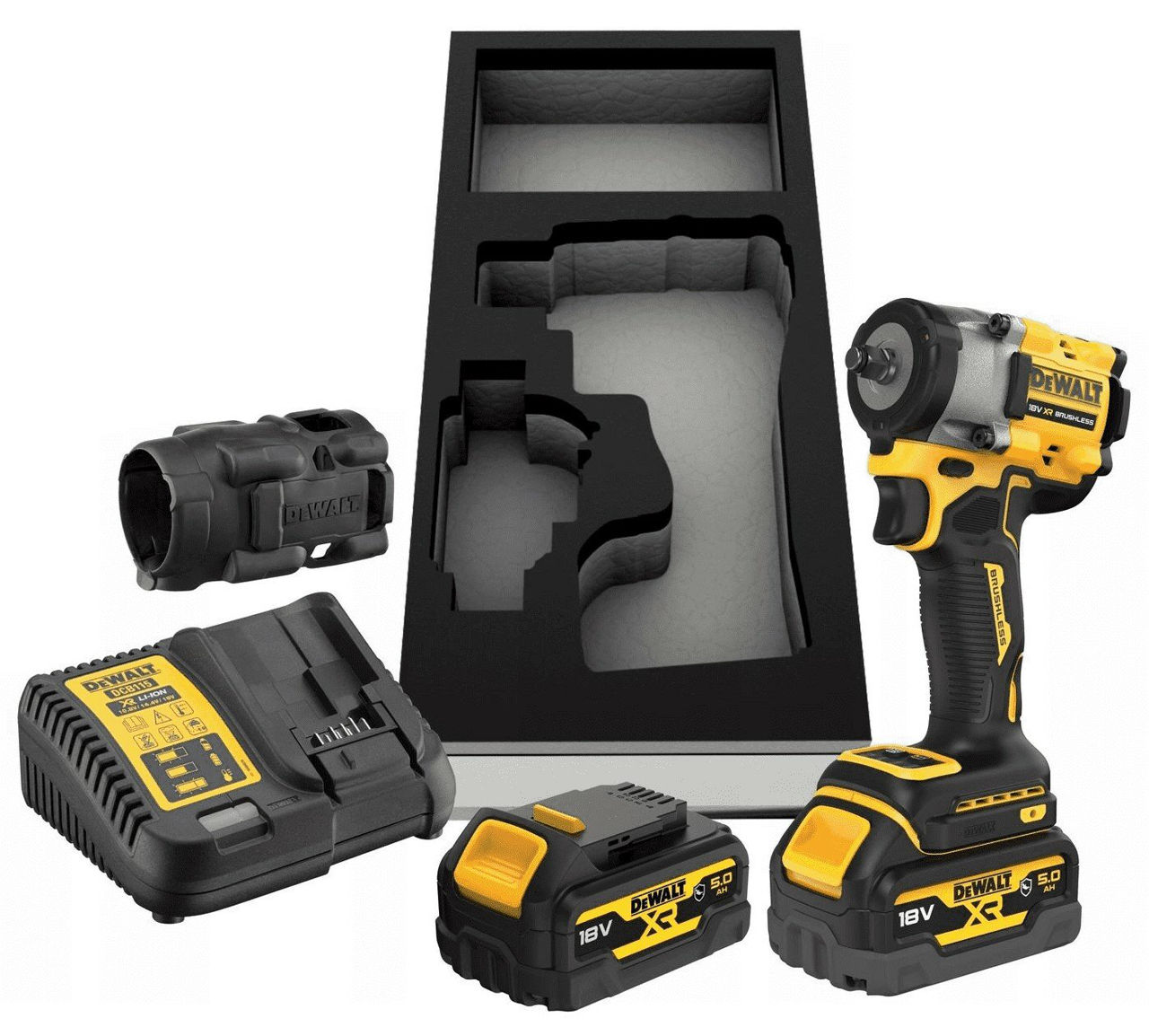 Masina de insurubat cu impact DeWALT DCF923P2G-QW