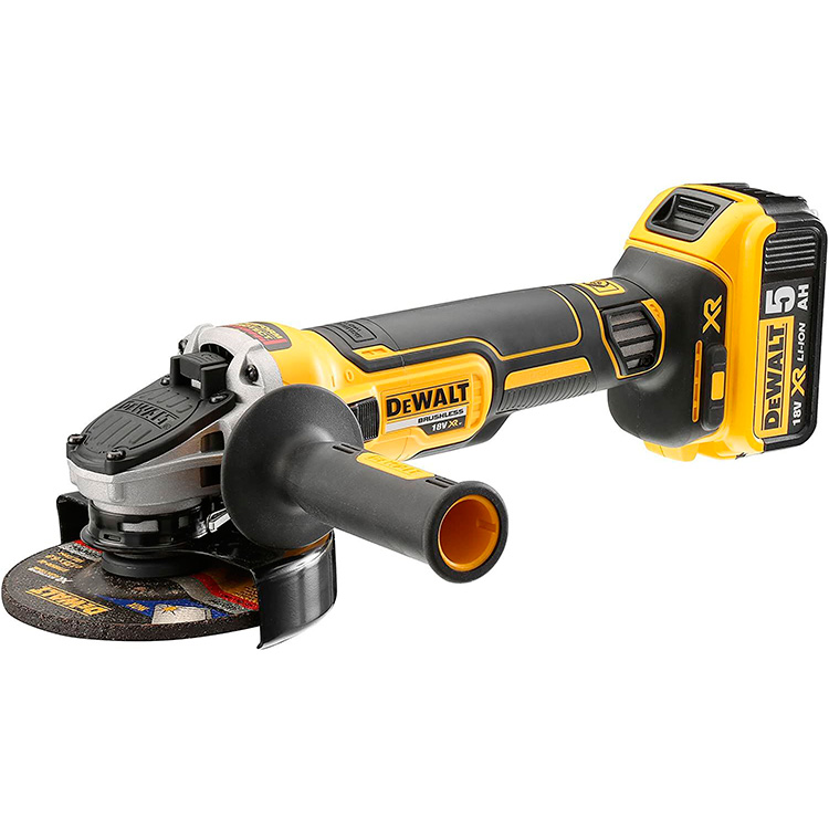 Polizor drept cu acumulator DeWALT DCG405P2