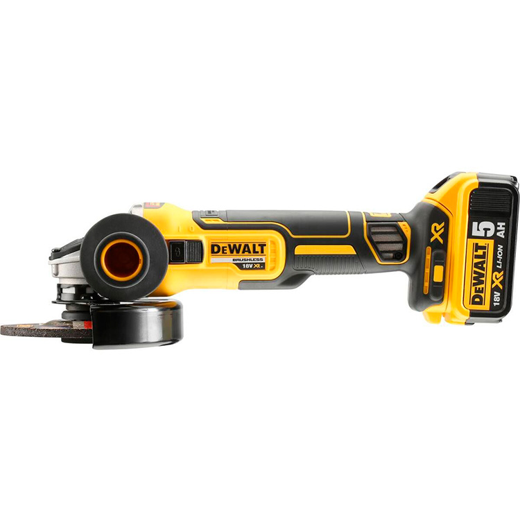 Polizor drept cu acumulator DeWALT DCG405P2