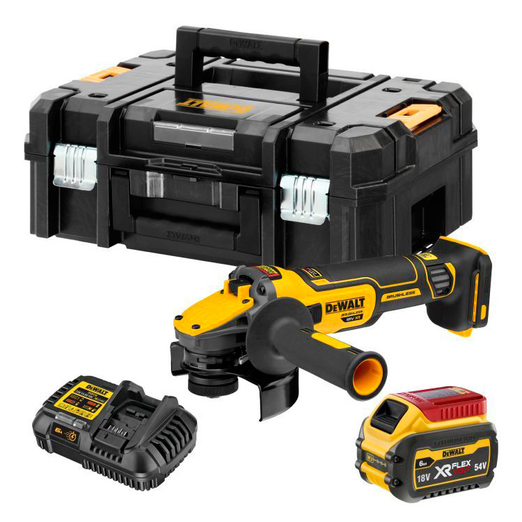 Polizor drept cu acumulator DeWALT DCG409T1