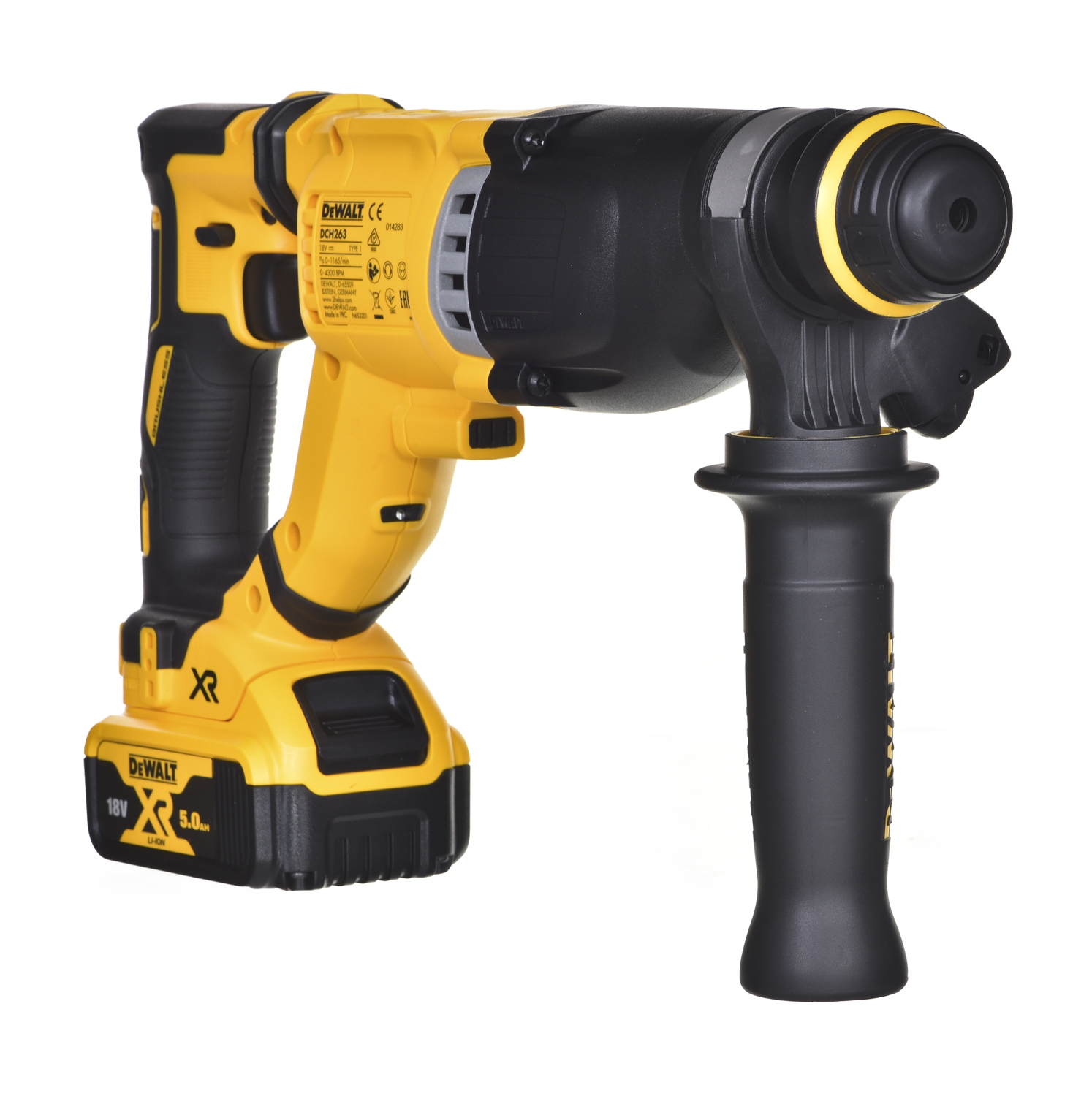 Ciocan rotopercutor cu acumulator DeWALT DCH263P1