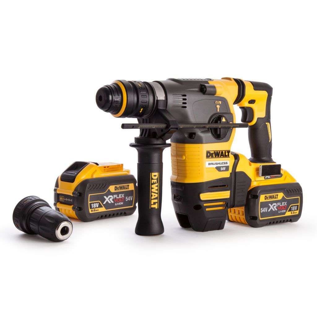 Ciocan rotopercutor cu acumulator DeWALT DCH334X2