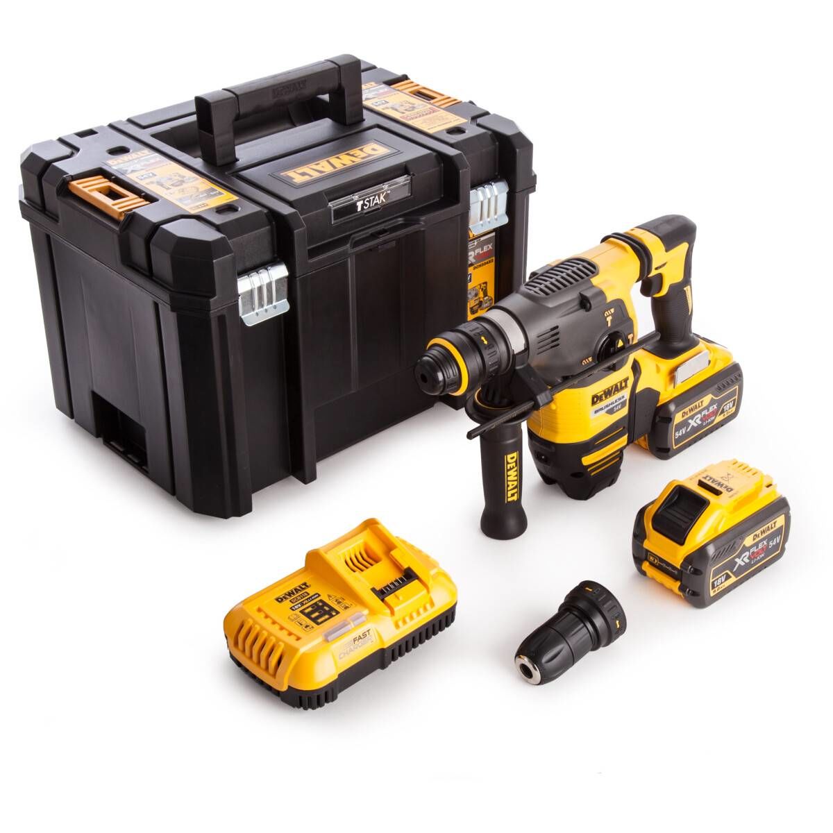 Ciocan rotopercutor cu acumulator DeWALT DCH334X2