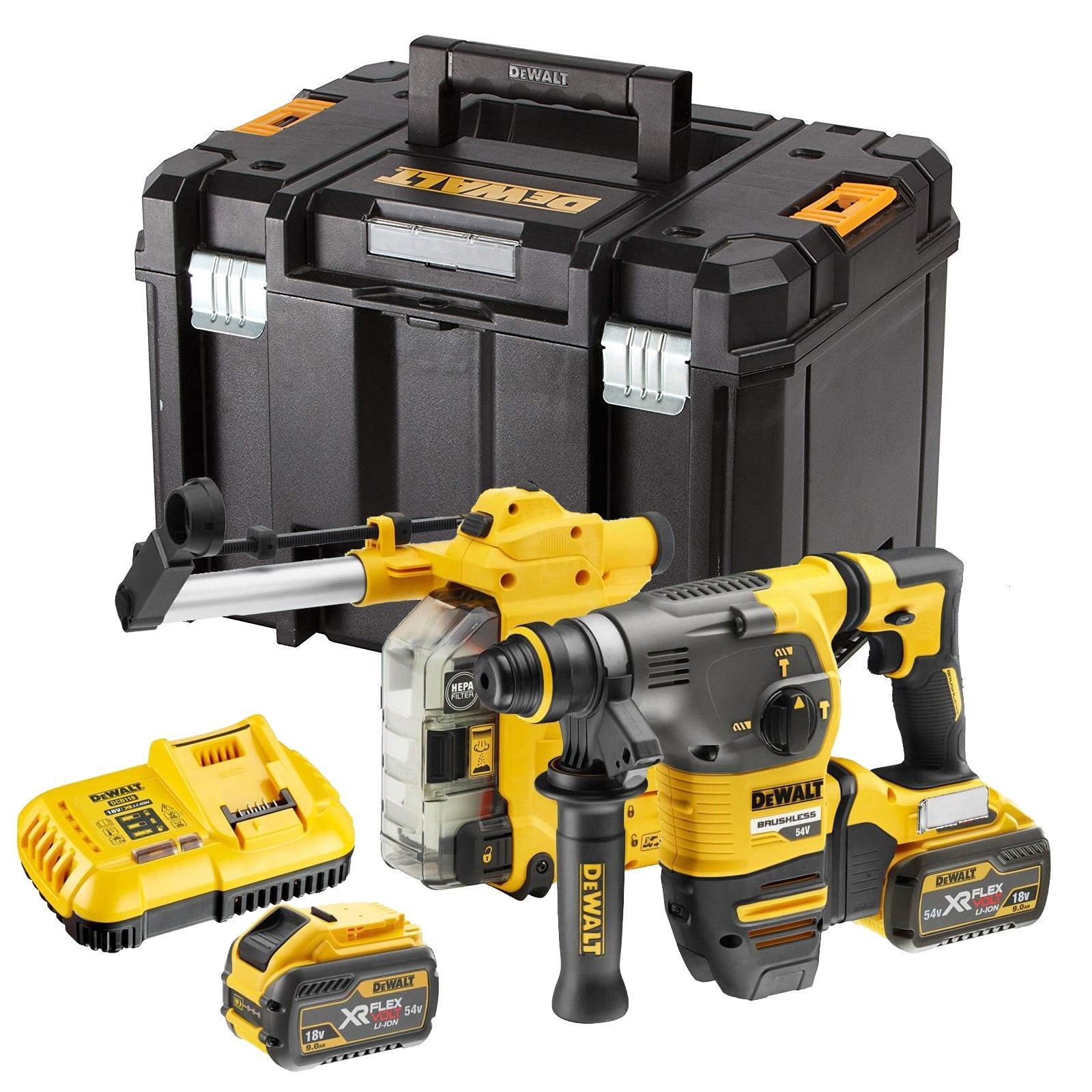 Ciocan rotopercutor cu acumulator DeWALT DCH335X2
