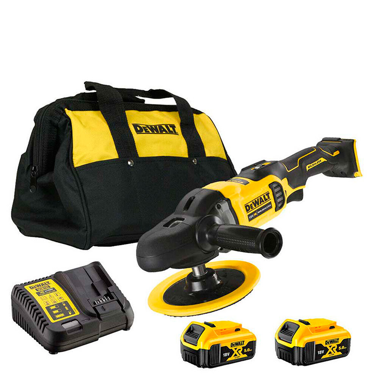 Masina de lustruit cu acumulator DeWALT DCM849P2
