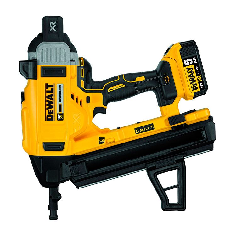 Pistol de batut cuie otel/beton DeWALT DCN890P2