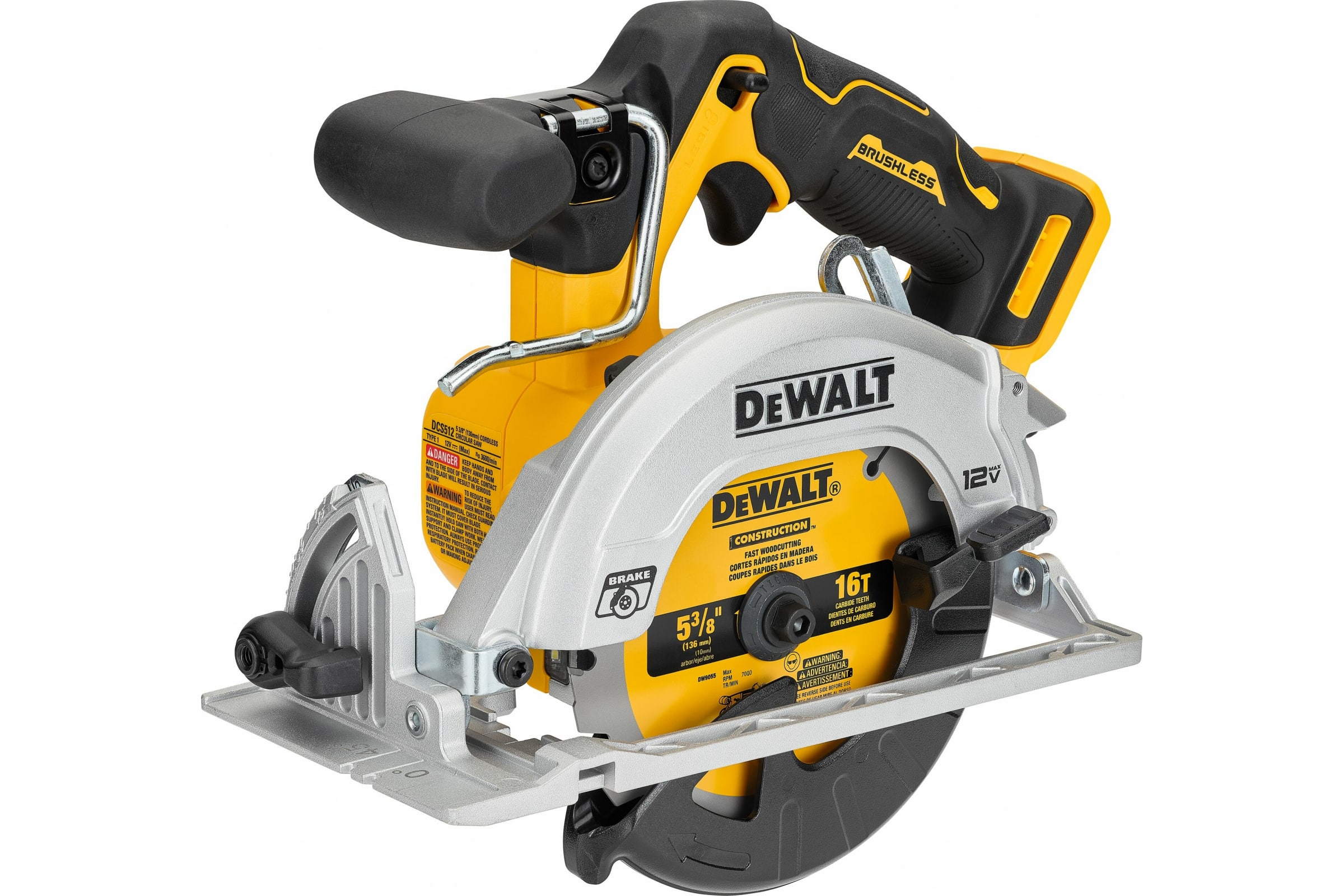 Ferestrau ciurcular DeWALT DCS512N