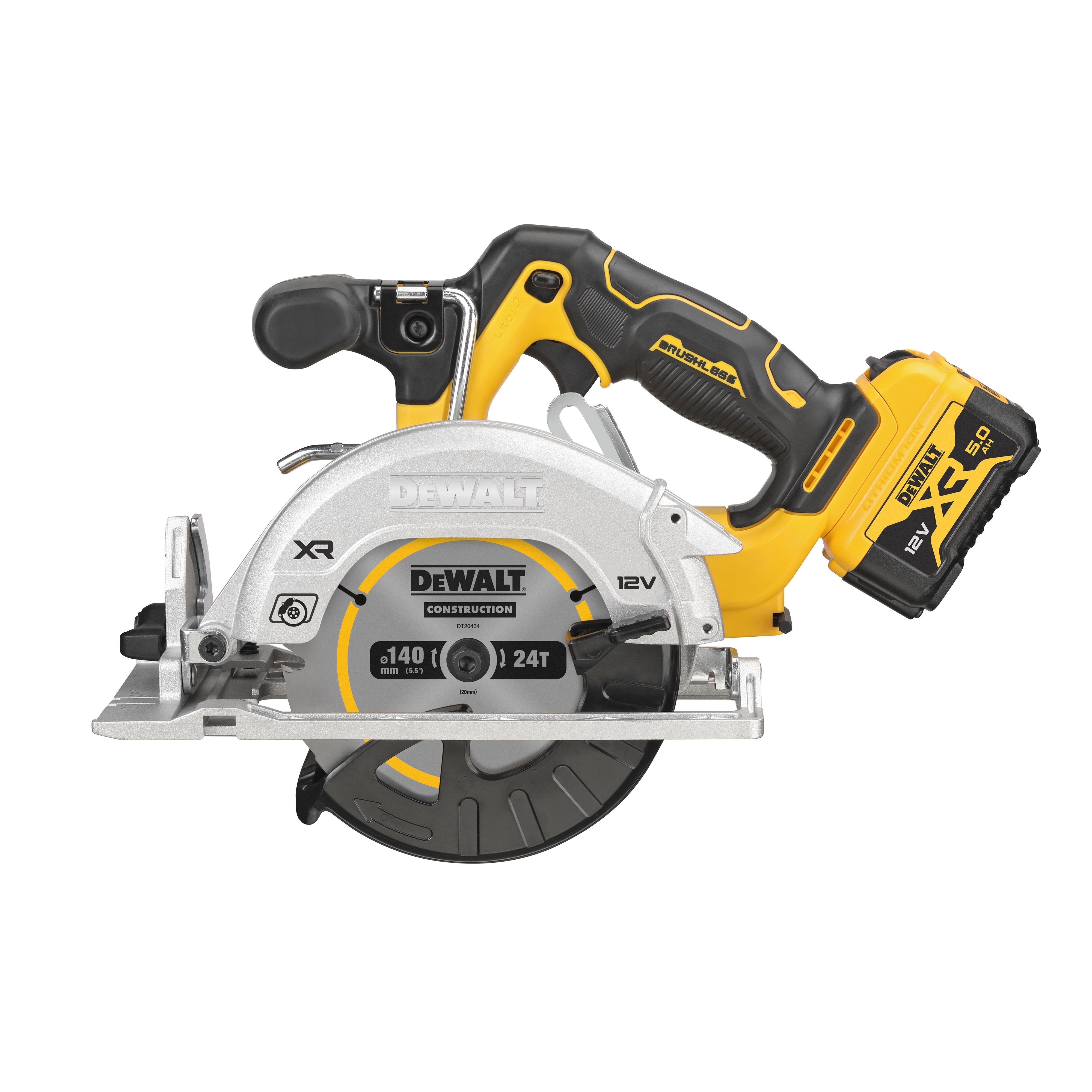 Ferestrau ciurcular DeWALT DCS512P2