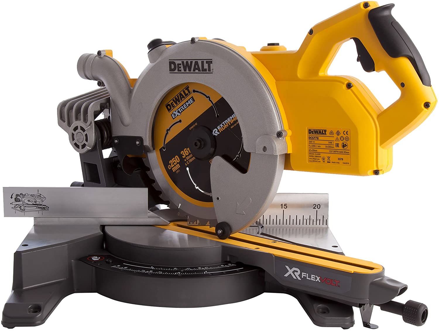 Fierăstrău circular DeWALT DCS778N