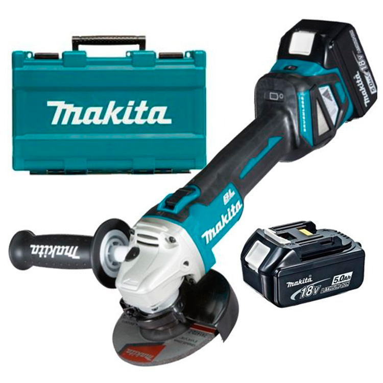 Polizor unghiular cu acumulator Makita DGA511RFE