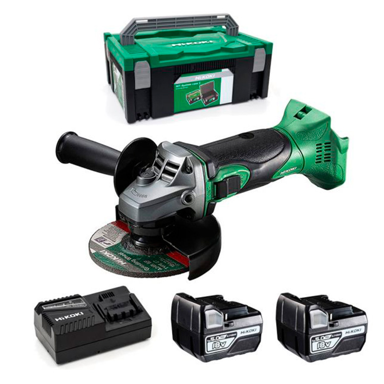 Polizor unghiular cu acumulator Hikoki G18DSL2WUZ