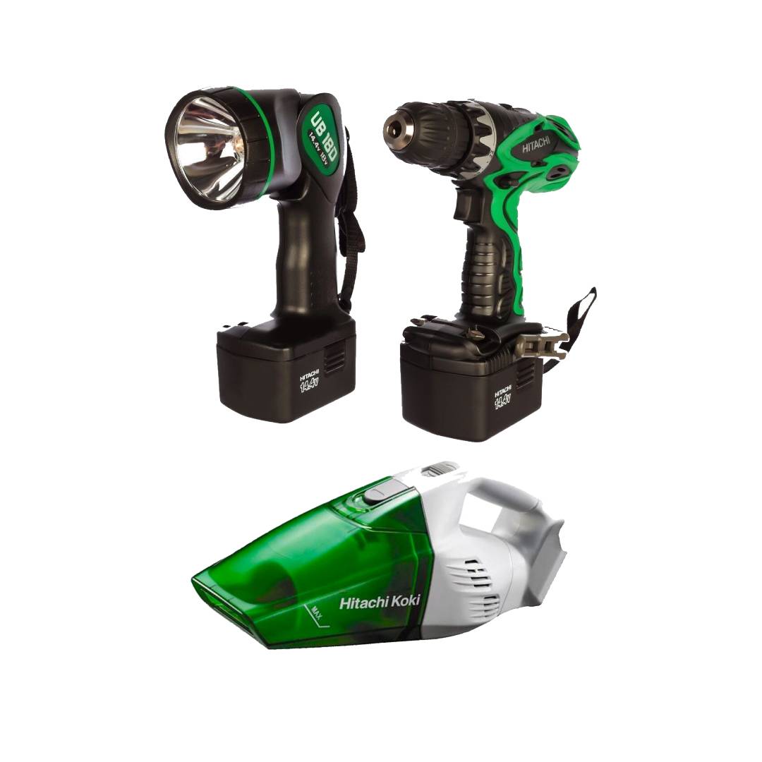 Set scule Hitachi DS14DVF3-RA+R14DLT4 14.4V