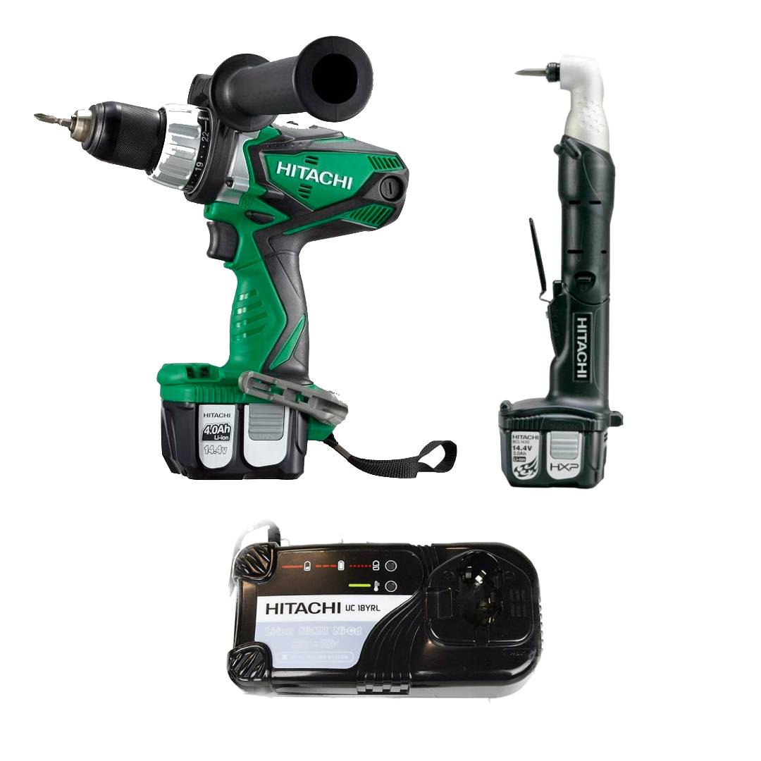 Set scule Hitachi 14.4V DV14DL2 + WH14DCAL 